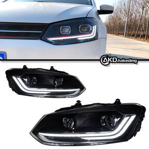 2011-2018 Modification de l'assemblage Shiyu des phares à LED applicables Volkswagen POLO avec lentille de feux diurnes et clignotant - Product Image 3