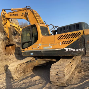 Excavateur HYUNDAI 305LC-9T d'occasion avec composants de base Moteur Moteur Boîte de vitesse Roulement de pompe à engrenages - Product Image 1