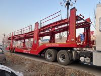 Semi-remorque à double pont pour véhicule de transport de voitures Remorques pour le transport de voitures
