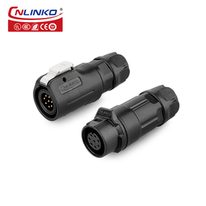 Cnlinko Lp-12 Loạt <span class=keywords><strong>8</strong></span> <span class=keywords><strong>Pin</strong></span> <span class=keywords><strong>8</strong></span> <span class=keywords><strong>Pin</strong></span> Kết Nối Thông Tư Dây Điện Brass Nhựa Cáp <span class=keywords><strong>8</strong></span> Lõi Lắp Ráp M12 Điện Kết Nối - Product Image 2