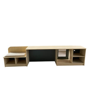 Meubles de chambre d'hôtel modernes personnalisés, mini-bar en bois, réfrigérateur d'hôtel, armoire en bois massif, mini-réfrigérateur à micro-ondes d'hôtel - Product Image 6