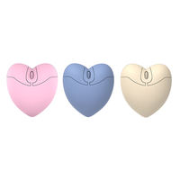 Ratón inalámbrico portátil de 2,4 GHz, ratón 3D bonito para ordenador, ratón inalámbrico Bluetooth, ratón portátil para ordenador portátil, tema de amor