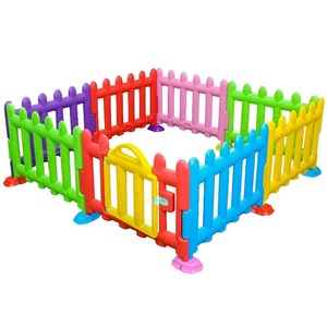 Paneles <span class=keywords><strong>de</strong></span> Cercado <span class=keywords><strong>de</strong></span> Plástico <span class=keywords><strong>de</strong></span> Alta Calidad para Interiores y Exteriores, Puerta Colorida, Corralito <span class=keywords><strong>de</strong></span> Plástico para Bebés y Niños - Product Image 2