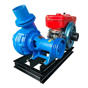 Horizontal Sand Suction Pump automatic River Bottom Dredging And Sand Suction Diesel Engine Small Mud Pump sand 2 3 4 6inches