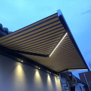 Auvent électrique étanche <span class=keywords><strong>pour</strong></span> l'extérieur Cassette complète <span class=keywords><strong>pour</strong></span> <span class=keywords><strong>camping</strong></span>-<span class=keywords><strong>car</strong></span> Auvents pare-soleil en <span class=keywords><strong>aluminium</strong></span> rétractables faciles à assembler - Product Image 2