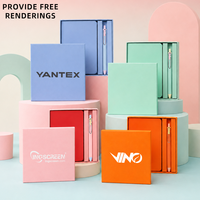 Carnet de notes A6 pour étudiant avec stylo, couverture souple en plastique, 100 feuilles lignées, quadrillées et vierges – Idéal comme cadeau