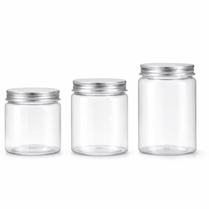 Frascos de Plástico Esmerilado de 6oz con Tapa Abatible para Exfoliantes Corporales y Productos Exfoliantes - Product Image 1