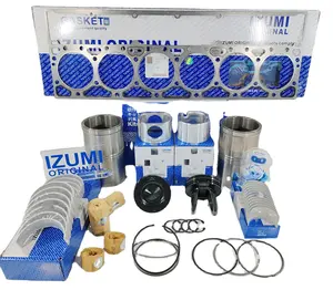 IZUMI M11 QSM11 ISM11 Piston Kit mesin Diesel perbaikan Liner silinder 4025161 untuk Cummins