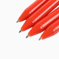 Pulpen Bolpoin Hewan Kartun Natal Aneka Ragam O&Q 0.7mm Tinta Biru Plastik Santa Rusa Hadiah Liburan Logo Custom
