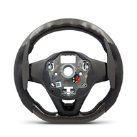 Volant personnalisé en fibre de carbone avec LED pour Volkswagen VW Golf 8 MK8 R 6 7 MK5 MK6 MK7 Polo GTI Passat B8 B9 Jetta