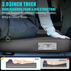 Logotipo personalizado Tesla modelo Y autoinflable plegable al aire libre Camping colchón Durable TPU esponja Material cómoda cama para dormir - Product Image 6