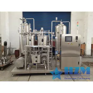 Automatic CO2 Carbonator Soft Drink Sparkling Water Carbonated Beverage Mixing Machine