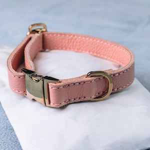 Kalung Anjing Bergaya dengan Gesper Logam yang Tahan Lama, Kalung Hewan Peliharaan Buatan Tangan - Product Image 6