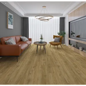 Oak Style Easy Clean SPC Click LVT Flooring 8mm Waterproof Indoor Vinyl Plank Flooring