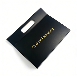 Caja Triangular de Lujo con Cierre Magnético para Perfume y Aceites Esenciales, Caja de Regalo Rígida con Asa y Logotipo OEM - Product Image 4