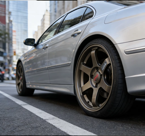 ล้อแม็กซ์รถยนต์ขนาด <span class=keywords><strong>15</strong></span> นิ้ว 4 รู 100 ดีไซน์ 5 ก้าน สีบรอนซ์/เทาเข้ม ขอบลึก ET35 มม. สำหรับรถยนต์นั่งส่วนบุคคล - Product Image 5