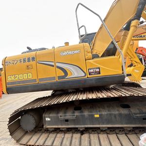 Excavadora de segunda mano Kobelco SK200D usada de alta calidad con sistema hidráulico fuerte - Product Image 2