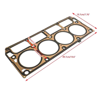Joint de culasse 12589226 compatible avec Chevrolet GM, pièces d'origine, moteur LS, kit de joints en acier multicouche MLS, étanchéité du moteur