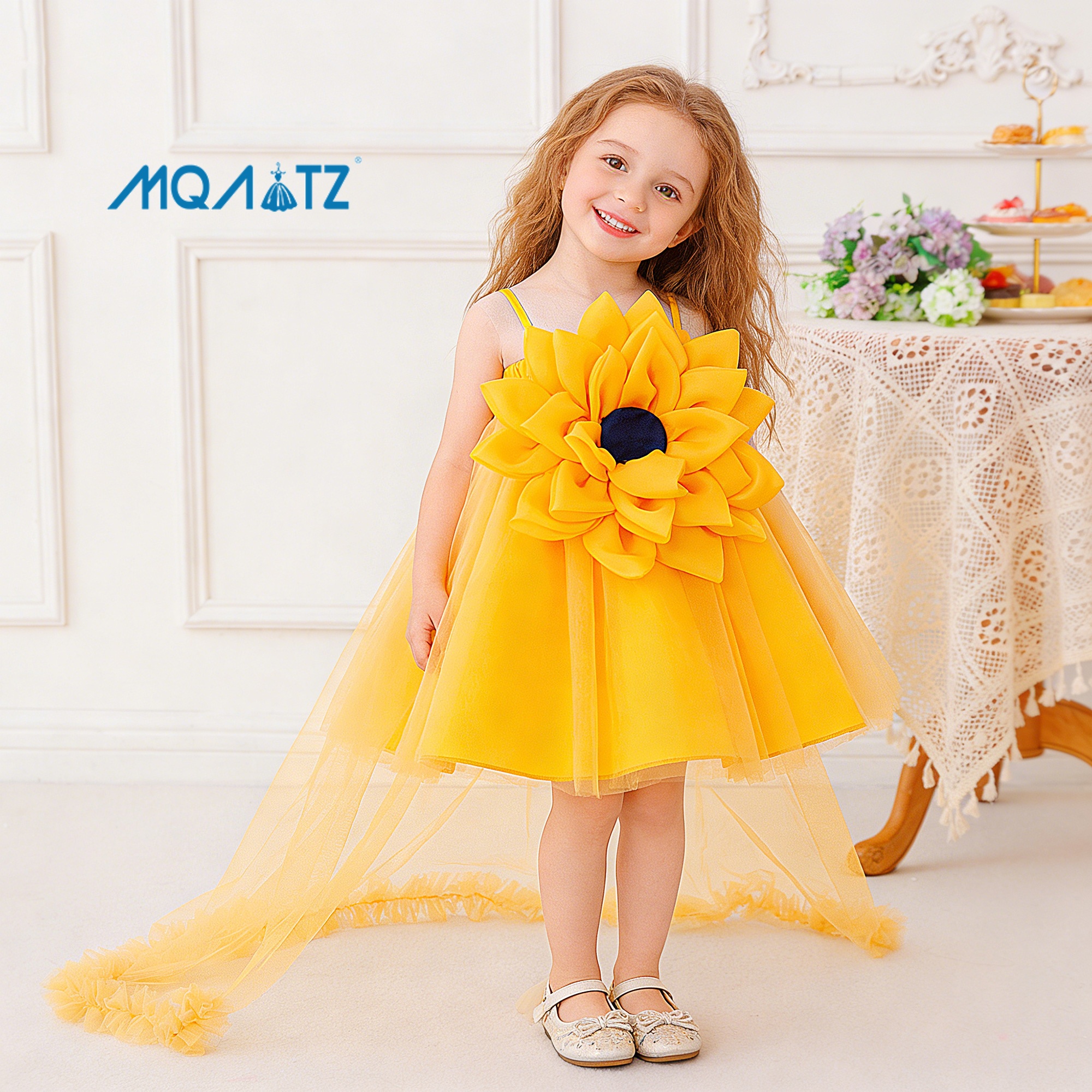 Wholesale Sunflower Baby Dress Soft Milk Silk Fabric | Alibaba.com