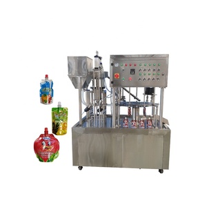 <span class=keywords><strong>Pas</strong></span> <span class=keywords><strong>cher</strong></span> en gros <span class=keywords><strong>Petit</strong></span> autoportant Boisson buse d'aspiration gelée sac emballage et machine de remplissage - Product Image 1