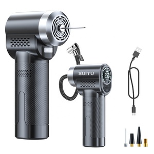 Xe máy bơm không khí di động cầm tay Lốp bơm không dây thông minh hiển thị kỹ thuật số - Product Image 5