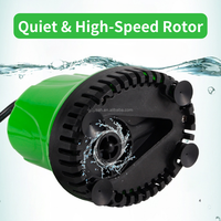 Pompe submersible à aspiration du fond d'aquarium, pompe à eau pour bassin hydroponique, pour aquarium