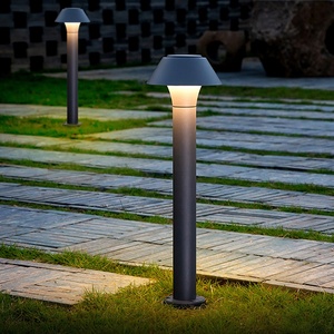 12W LED Garten leuchte für den Außenbereich IP65 Wasserdichte Rasen lampe für die Außen beleuchtung im Hof DC AC-Netzteil für die Landschaft - Product Image 5