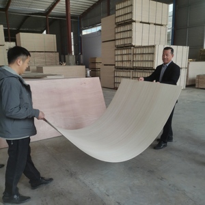 Madera contrachapada doblada flexible de <span class=keywords><strong>Paulownia</strong></span>, madera contrachapada flexible para muebles de sillas de madera - Product Image 4