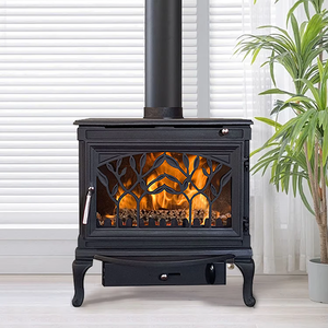 <span class=keywords><strong>Caldaia</strong></span> a Legna Moderna a Bassa Pressione, Autoportante, a Porta Singola, in Ghisa, per Soggiorno e Camera da Letto - Product Image 2