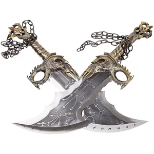 New Arrival God of War Kratos Toys Sword Blades of Chaos One Set of Two Pieces