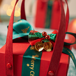 2023 Creative New Gift Box Packaging Box Christmas Christmas Eve Gift apple <strong>Suitcase</strong> Empty Box - Product Image 3