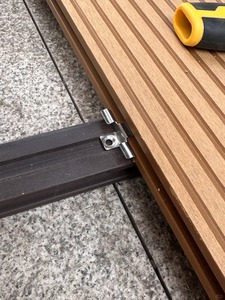 Tarima <span class=keywords><strong>para</strong></span> <span class=keywords><strong>Terraza</strong></span> de Jardín EX-01, Tarima de Madera Plástica Compuesta (WPC), <span class=keywords><strong>Suelo</strong></span> de Madera Compuesta <span class=keywords><strong>para</strong></span> Exteriores - Product Image 5