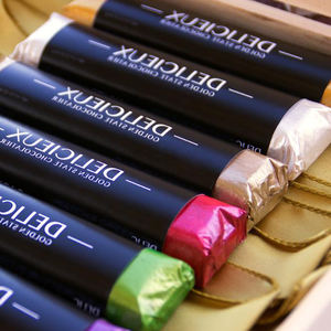 <strong>Graceful</strong> Paper Chocolate Box Perfect for Gifting Assorted Chocolate Treats, Ideal for Sweet Tooth Lovers - Product Image 1