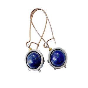 Orecchini creativi a forma di sfera astronomica blu, gioielli retrò da donna per tutti i giorni, idee regalo - Product Image 5