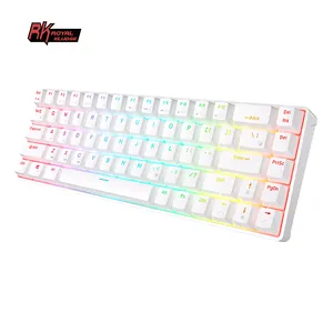 Royal Kludge RK68 clavier sans fil azerty tastiera meccanica gaming layout italiano hotswap gaming mechanical keyboard oem rgb