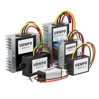 Convertisseur abaisseur de tension 24V vers 12V 15A, boîtier en aluminium robuste, haute puissance, pour caméra de recul et navigation de camion