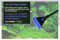 Kit de nettoyage d'aquarium 5-en-1 Jeneca, accessoires remplaçables, plastique durable, écologique, pour aquariums intérieurs et extérieurs, poissons et tortues