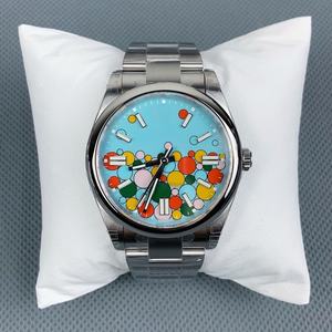 Reloj mecánico de lujo de alta gama para hombre, con movimiento automático, caja de cristal de zafiro y pantalla luminosa. - Product Image 1