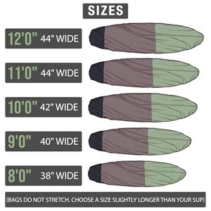 Muestra gratis al por mayor bolsa de tabla de surf Longboard Premium tabla de surf llevar bolsas de cubierta de juego de agua con logotipo personalizado - Product Image 6