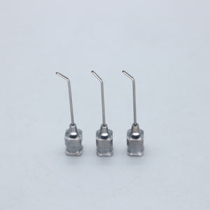 Canule d'aspiration chirurgicale ophtalmique Canule d'injection viscoélastique coudée 19g - Product Image 3