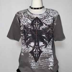 T-shirts en coton lourd à lavage acide imprimés en DTG avec logo personnalisé, vêtements streetwear, t-shirts surdimensionnés Y2K, <span class=keywords><strong>grossiste</strong></span> <span class=keywords><strong>pour</strong></span> hommes - Product Image 1