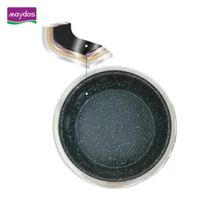 Water based Aluminum Nonstick Cookware Coating Black nonstick coating