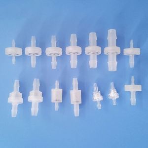 Clapet anti-retour à ressort JU clapet anti-retour basse pression unidirectionnel air boule en plastique eau Surface lisse tuyau raccord cannelé - Product Image 1