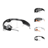 Lunettes de soleil intelligentes légères avec caméra DV sans fil pour le sport, la prise de vue audio, le cyclisme, photo 4K, miroir polarisé