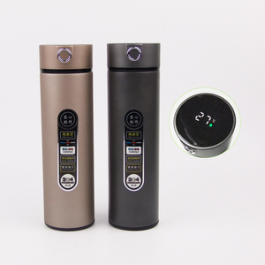 Bán Buôn 500Ml LED Hiển Thị Nhiệt Độ Hàng Đầu Thép Không Gỉ Cách Điện Thông Minh Cốc Cà Phê Thông Minh Phích Cốc Thông Minh Chai Nước - Product Image 4