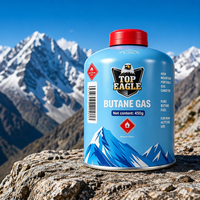 Bouteille de gaz butane jetable haute performance 230g 450g pour réchaud de randonnée en montagne et camping