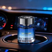 Rafraîchisseur d'air liquide pour voiture avec logo personnalisé Récipient en verre de qualité supérieure Parfum d'aromathérapie pour voiture