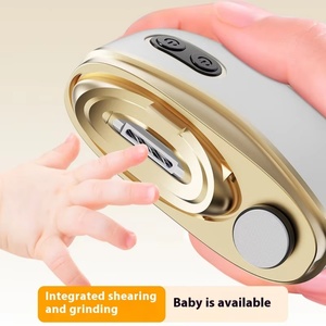 Conception anti-pincement pour des soins des ongles sûrs et précis pour toute la famille Coupe-ongles électrique rechargeable par USB - Product Image 3