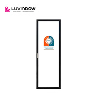 Ventanas de Aluminio con Certificación NFRC, Resistentes a Huracanes, a Prueba de Polvo, con Vista Ultra Amplia y Marco Estrecho, Abatibles y Giratorias