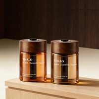 Désodorisant liquide pour voiture 150 ml, parfum naturel longue durée aux extraits végétaux, aromathérapie, flacon en verre, OEM ODM, logo personnalisé